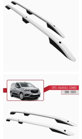 Barras techo longitudinales. Combo Rifter Berlingo