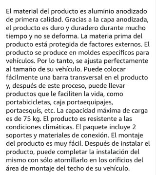 Barras techo longitudinales. Combo Rifter Berlingo