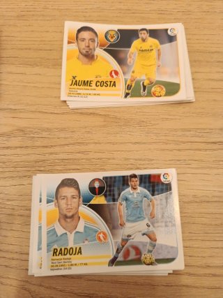 Lote 150 cromos Panini 16-17