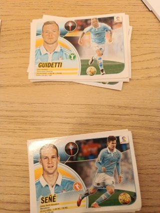 Lote 150 cromos Panini 16-17