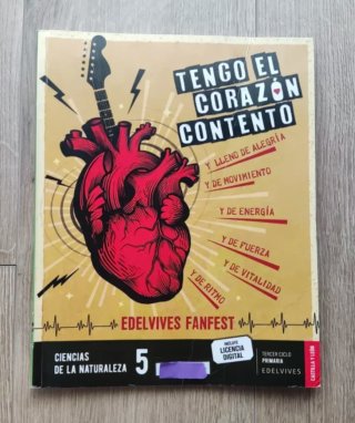 Libros 5° de primaria del CEIP Isabel de Basilea