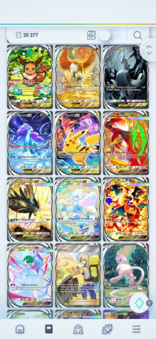 Cartas Pokémon TCG Colección Variada