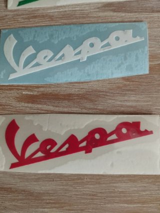 Pegatinas Vespa Colores Italia