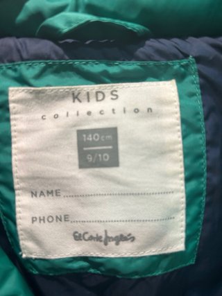 Chaleco niño El Corte Inglés verde