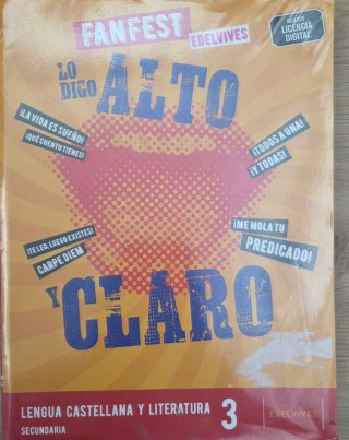 Lengua castellana y literatura 3 Secundaria