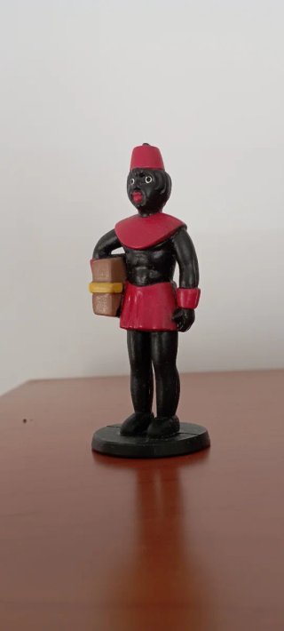 Curiosa Figura PVC. Paje, Años 80