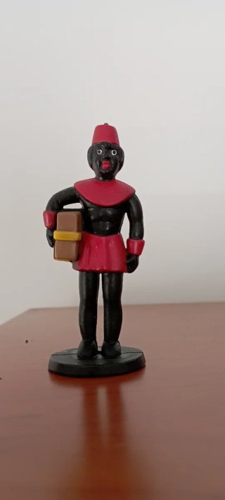 Curiosa Figura PVC. Paje, Años 80
