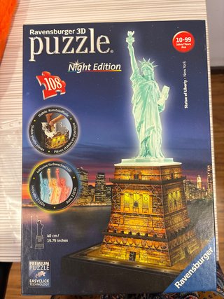 Puzzle 3D Ravensburger Estatua de la Libertad