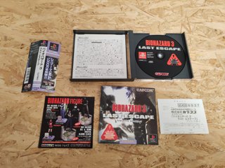 Biohazard 3 Last Escape PS1 Giappone
