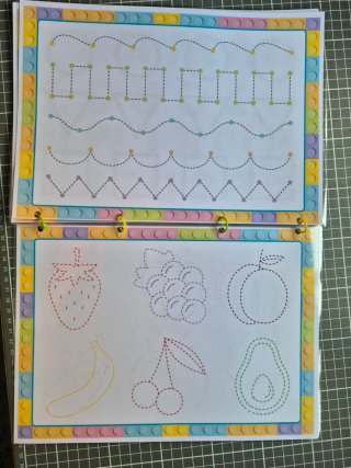 Libro de Trazos Infantil ABC