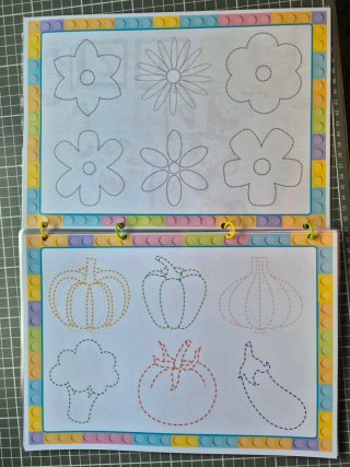 Libro de Trazos Infantil ABC