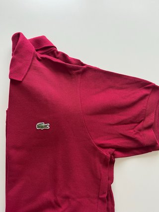 Polo Lacoste Rojo Talla M