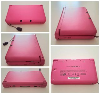 Nintendo 3DS XL Rosa Completa con Scatola e Custodia