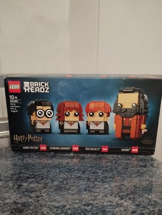 Lote Lego Harry Potter: Ford Anglia y BrickHeadz