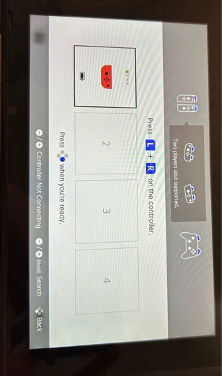 Nintendo Switch azul y roja