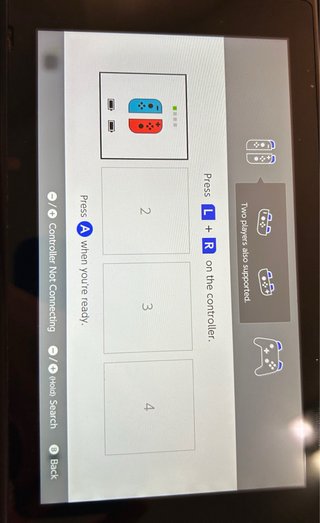Nintendo Switch azul y roja