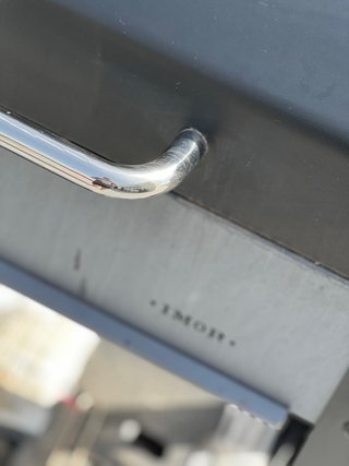 Barbacoa de carbón Imor Milano Negra con accesorio