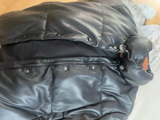 Anorak negro acolchado