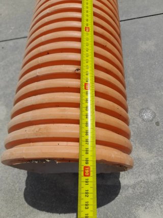 Tubo PVC Reforzado 200mm con 3,15m