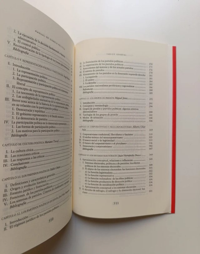 Manual de ciencia política.