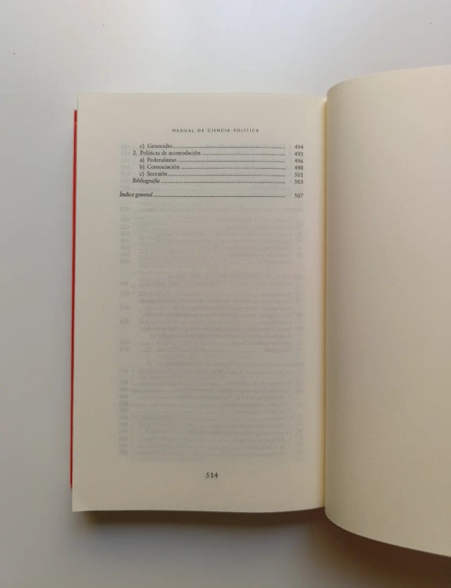 Manual de ciencia política.