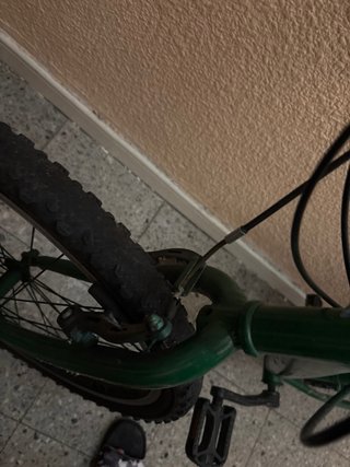 Bicicleta verde