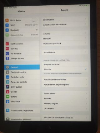 iPad Air A1475 Plata/Gris Espacial