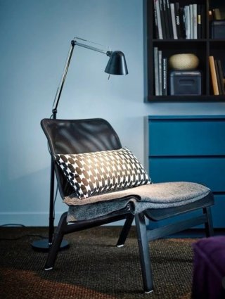 Sillón NOLMYRA negro Ikea