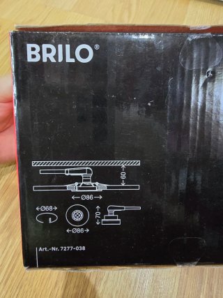 Focos LED Brilo Cromados 3uds