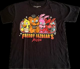 Maglietta FNAF 9-11 anni cotone