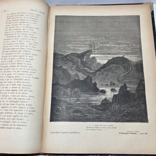 Libro Antico 1881 Il Paradiso Perduto Milton Doré