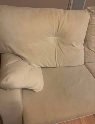 Sofá cama beige tela