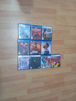 Pack Juegos PS4 y PS5 25 o 20 euros cada uno