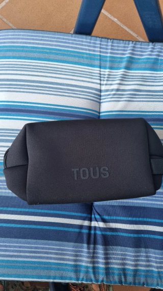 Borsa da spiaggia Tous uomo rossa e pochette