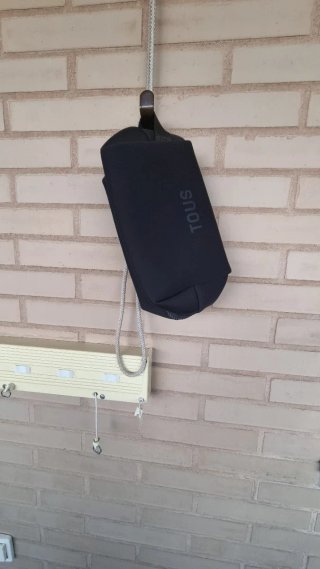 Borsa da spiaggia Tous uomo rossa e pochette