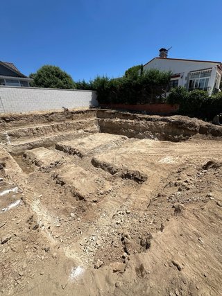 Trabajos de excavación