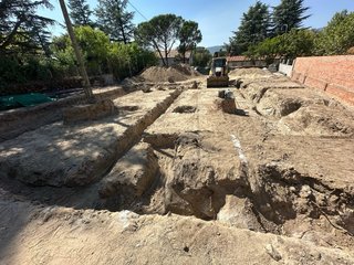 Trabajos de excavación