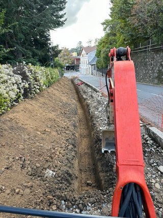 Trabajos de excavación