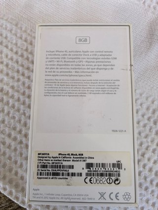iPhone 4S 8GB Nero