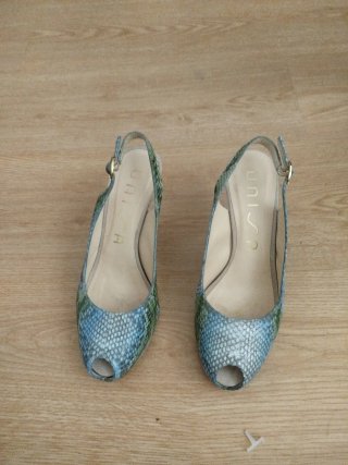 Zapatos Unisa Peep Toe Talla 38