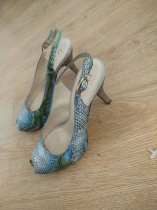 Zapatos Unisa Peep Toe Talla 38