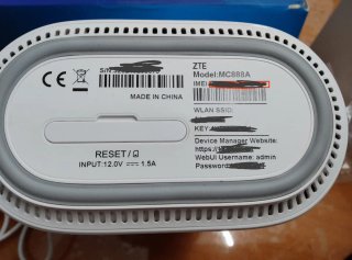 ZTE MC888A 5G WiFi 6 AX3600 Router