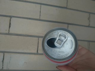 Lattina Tuborg Club Soda anni '90
