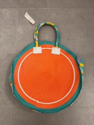 Borsa mare rotonda Vacchetti multicolore
