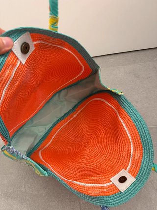 Borsa mare rotonda Vacchetti multicolore