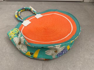 Borsa mare rotonda Vacchetti multicolore