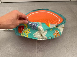 Borsa mare rotonda Vacchetti multicolore