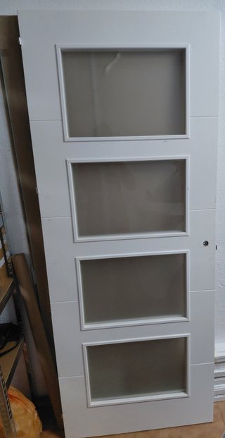 Puerta blanca 2x0,80