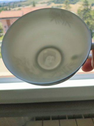 Tazza e piattino JohoChina oro zecchino