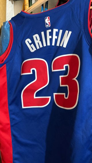 Camiseta Nike Detroit Pistons 23 Swingman